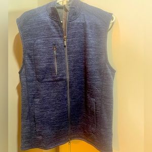 Johnnie O Mens med navy blue vest Full zip